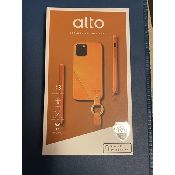 alto Anello360 插卡式皮革手機殼 – 焦糖棕(iPhone 12 / Pro)