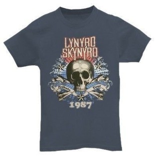 Lynyrd Skynyrd 進口樂團短T/Retro/Rock/Anvil/Hanes/skull