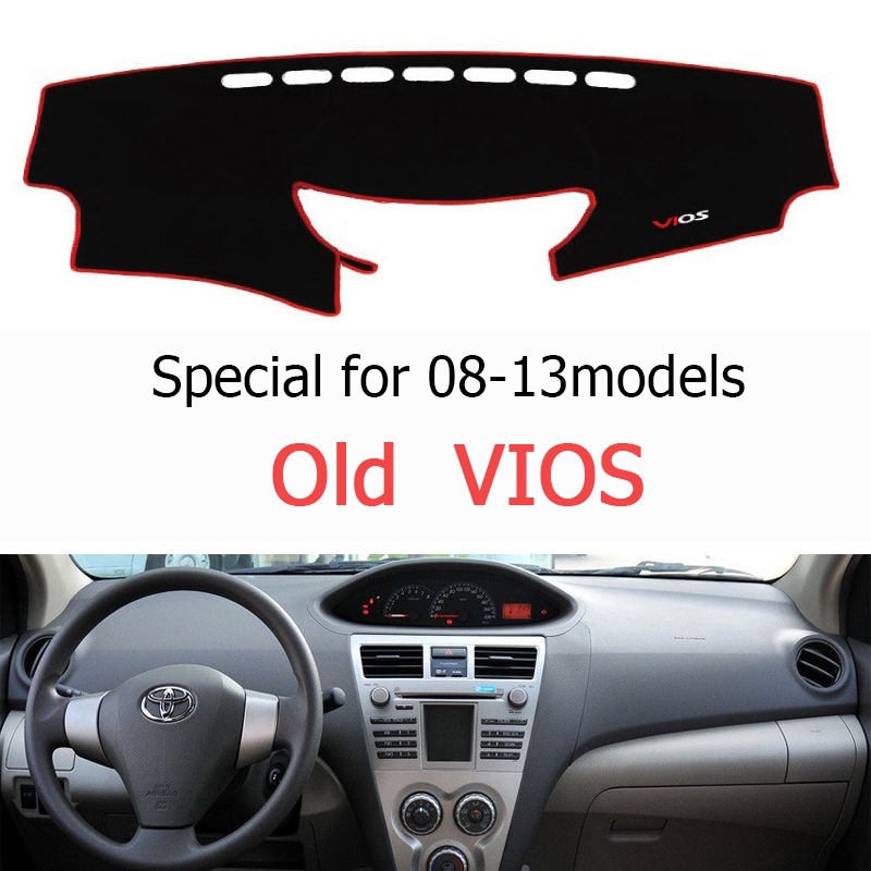 專車專用/適用於Toyota 豐田威馳 2008-2013 Vios 車用儀表墊 遮光墊 保护垫 避光墊 防曬墊 防塵