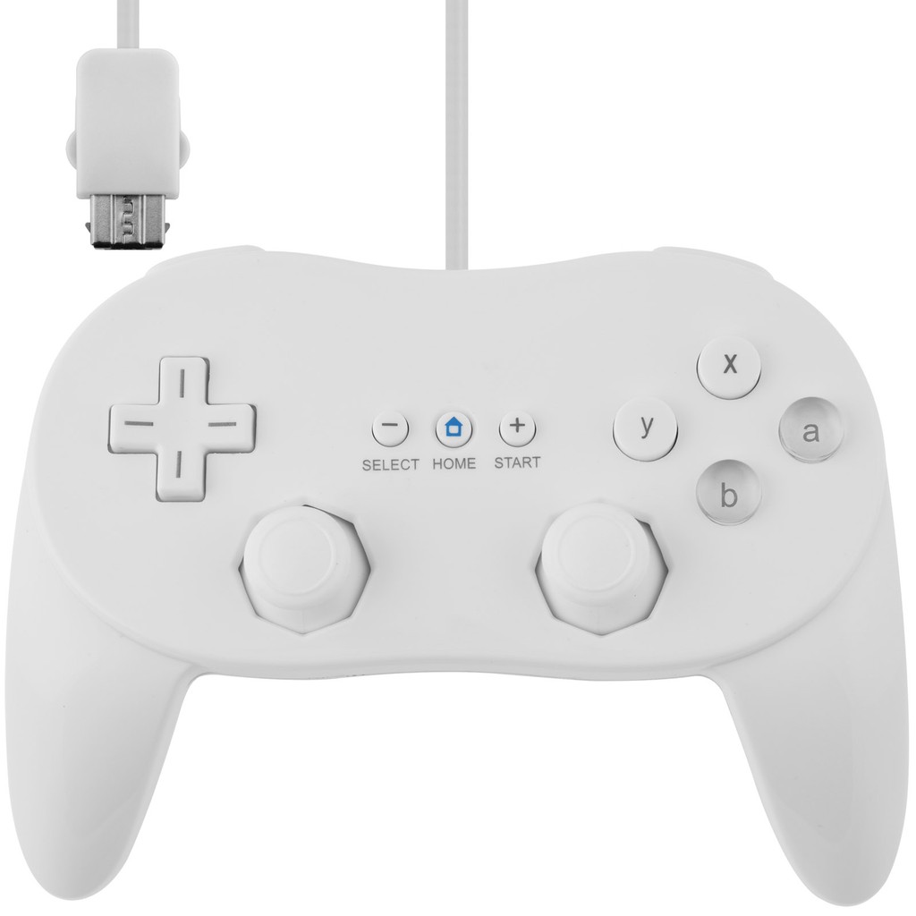 全新 Nintendo Wii U Classic Controller 任天堂wii U 經典手制控制器有線手把 蝦皮購物