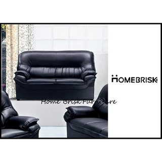 【宏興HOME BRISK】麗諾2人座透氣皮沙發，臺北、桃園、基隆市區免運費，《YI新品24》