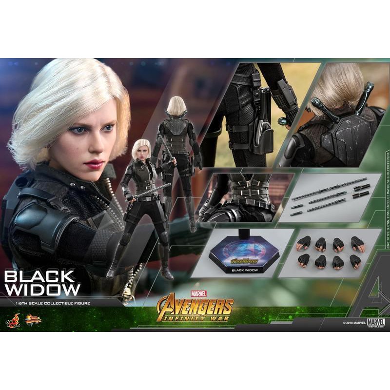 野獸國 Hot Toys – MMS460 –《 復仇者聯盟 》1/6 黑寡婦 Black Widow 非 MMS365