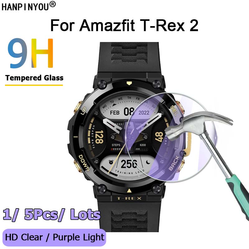 適用於 Amazfit T-Rex T Rex 2 SmartWatch Ultra Clear / Anti Purp