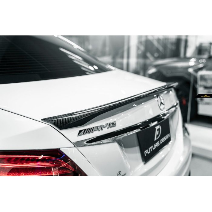 政銓企業 賓士benz W213 Future Design 高品質抽真空卡夢尾翼免費安裝現貨 蝦皮購物