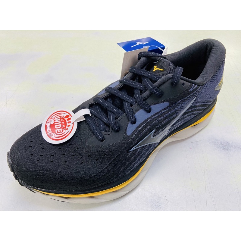 MIZUNO 美津濃 WAVE SKY 6 SSW 一般型 超寬楦 男款 慢跑鞋 J1GC221102