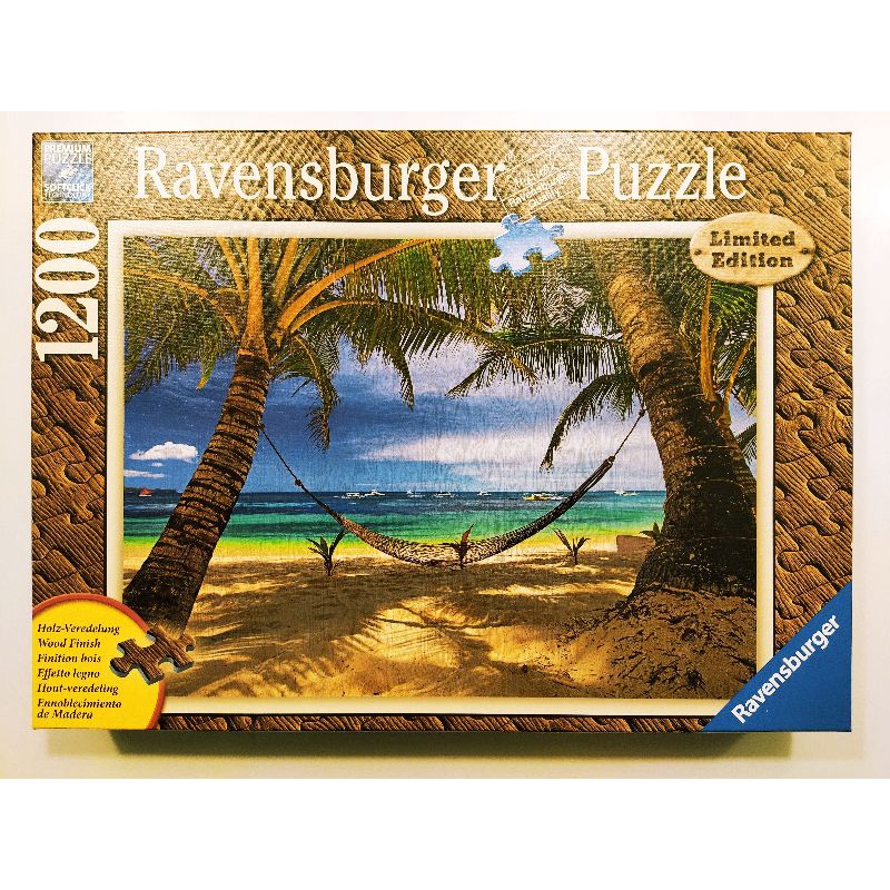 【二手拼圖】德國Ravensburger 1200片（限量版） 夢幻海景