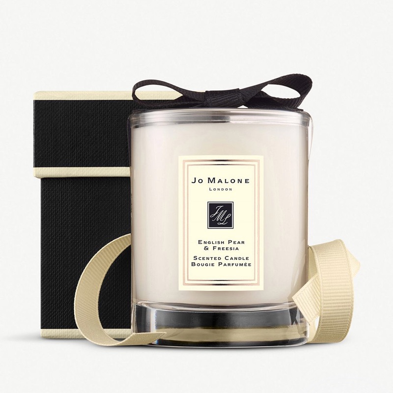 Jo Malone 香氛蠟燭 英國梨小蒼蘭 羅勒橙花 牡丹 鳶尾花 香氛蠟燭 60g