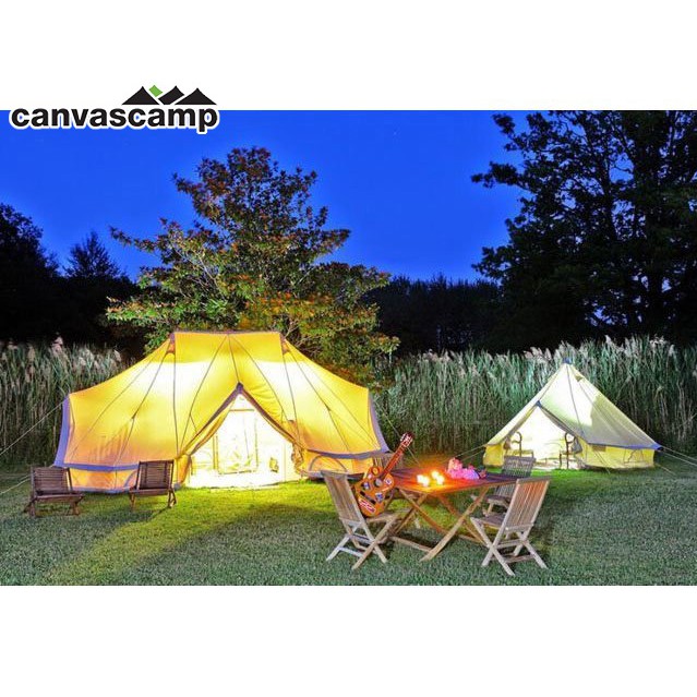 丹大戶外【CanvasCamp】Sibley Twin PRO 6米雙子星帳蓬 (雙峰帳蓬10人)