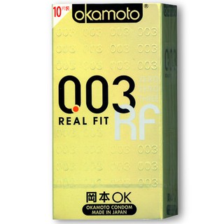 (Okamoto) 岡本衛生套 - 003黃金版RF(10入) - 113049【情夜小舖】