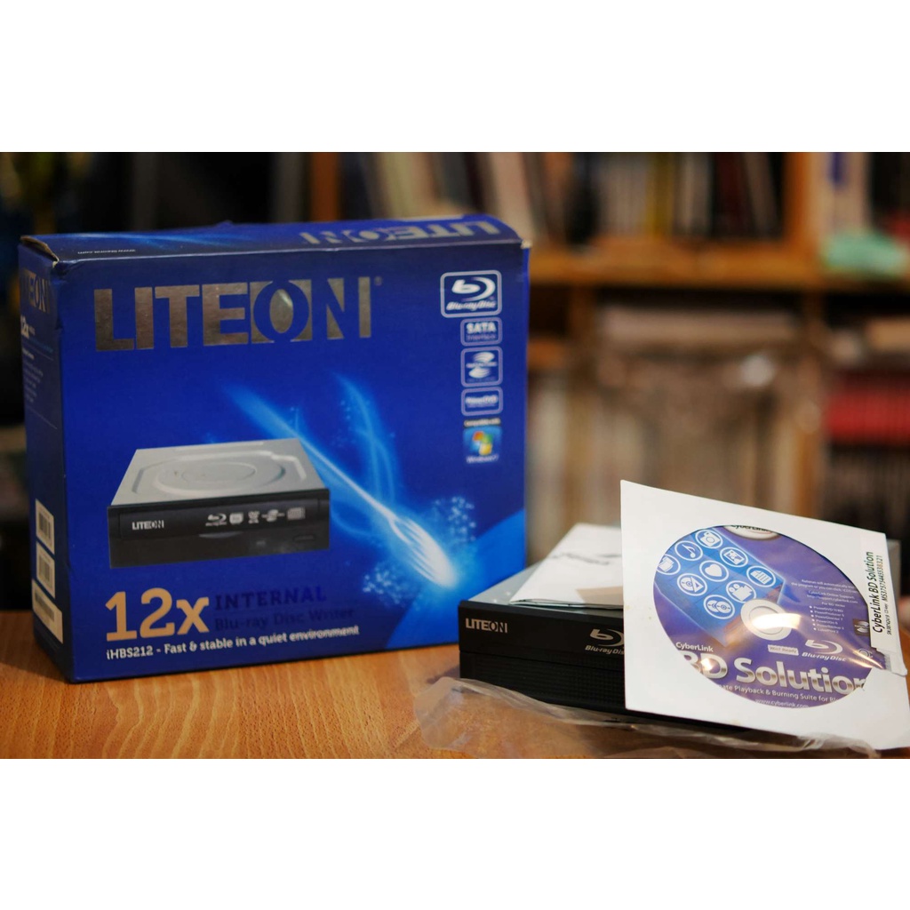 Liteon iHBS212 12X 內接式藍光燒錄光雕機 (SATA介面) 藍光光碟機