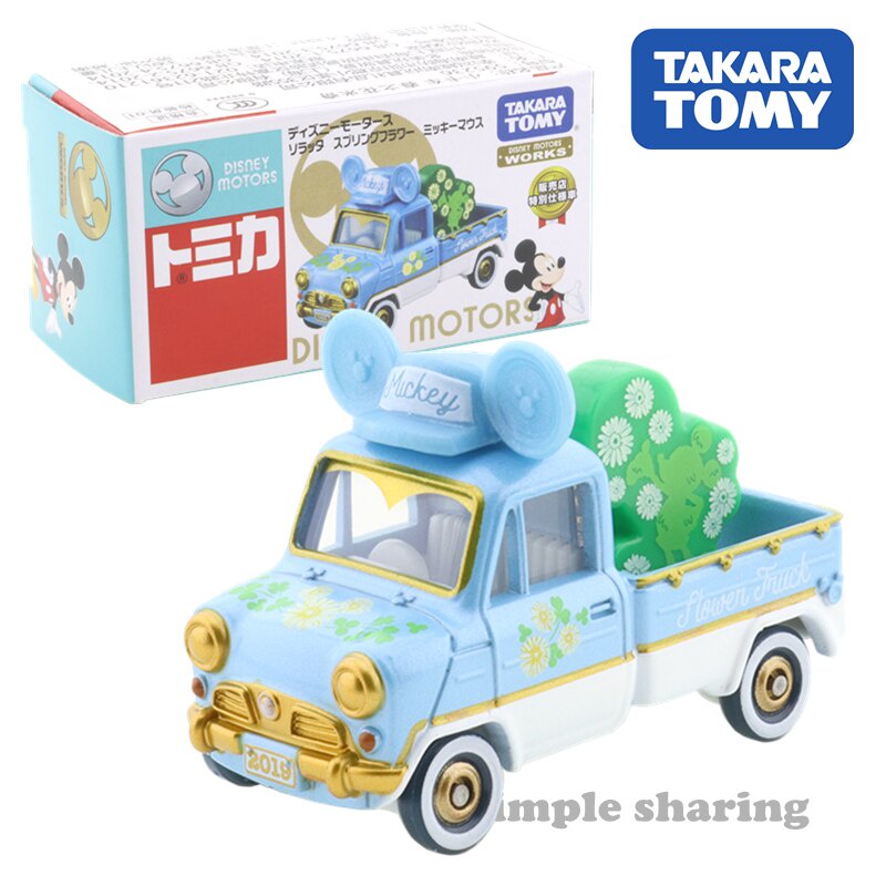 玩具寶箱 - 代理版 Tomica 日本7-11限定 迪士尼 春季花卉 米奇