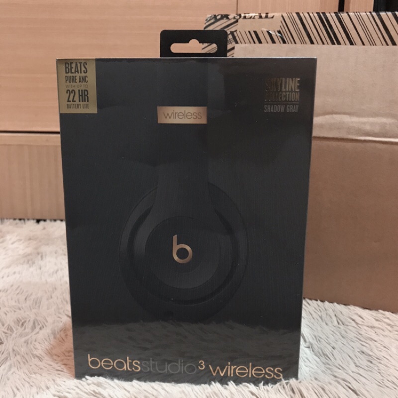 全新未拆 Beats Studio3 Wireless - Beats Skyline Collection - 魅影灰