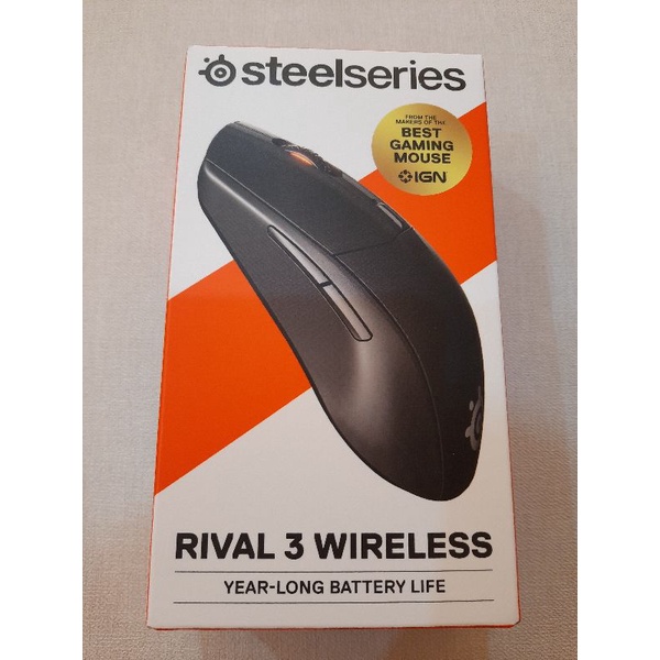 【全新】Rival 3 wireless 賽睿steelseries 無線電競滑鼠 無線 正品 快速出貨