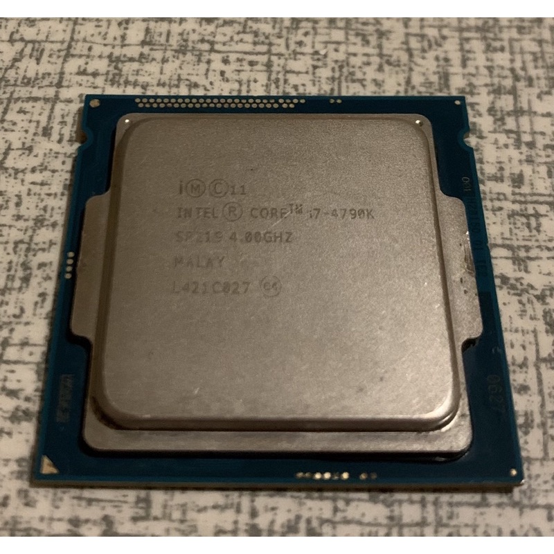 故障品無法開機Intel® Core™ i7-4790K 8M快取4.00 GHz 四代i7 CPU 1150腳位| 蝦皮購物