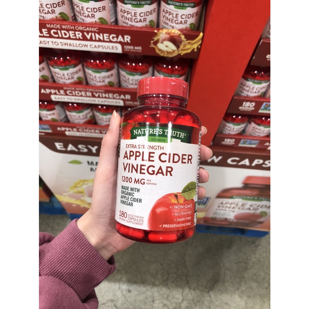 現貨 美國costco代購 Nature's Truth Apple Cider Vinegar 蘋果醋膠囊/軟糖