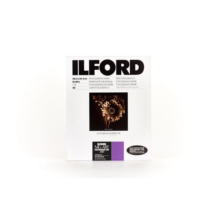 【控光後衛】ILFORD Multigrade ART 300 多重反差 純棉無酸黑白相紙 5"X7"(50張/盒)