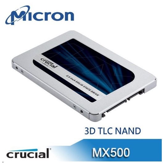 Micron 美光  MX500  500GB SSD 固態硬碟