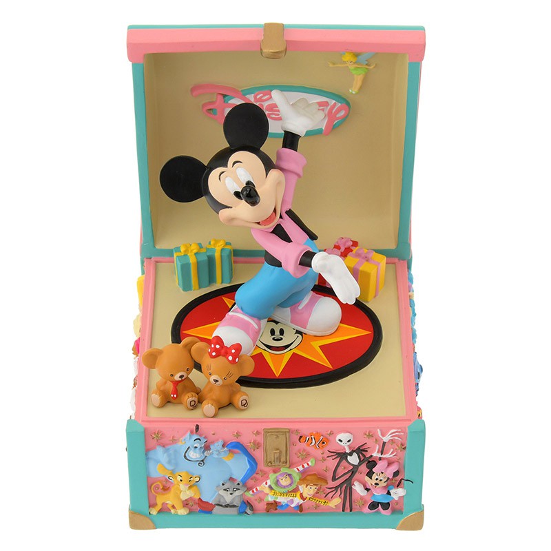 哇哈哈日本代購 現貨 迪士尼 25週年限定 米奇音樂盒