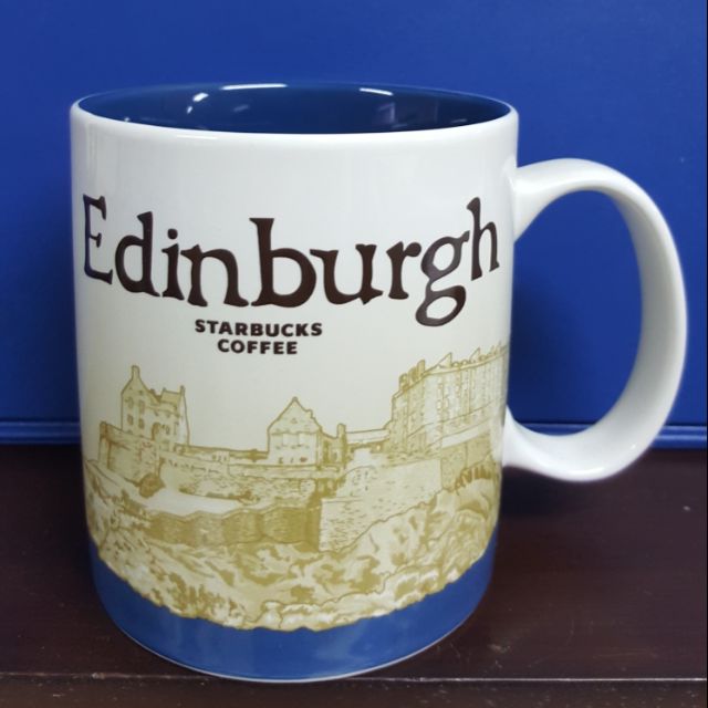 絕版英國愛丁堡Edinburgh星巴克城市馬克杯starbucks典藏系列