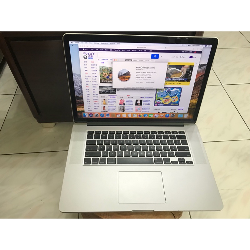 MacBook PRO 15” i7/16/512/2GB獨顯Nvidia/Retina/Late 2013