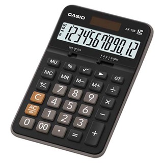 【史代新文具】CASIO AX-12B計算機太陽能12位