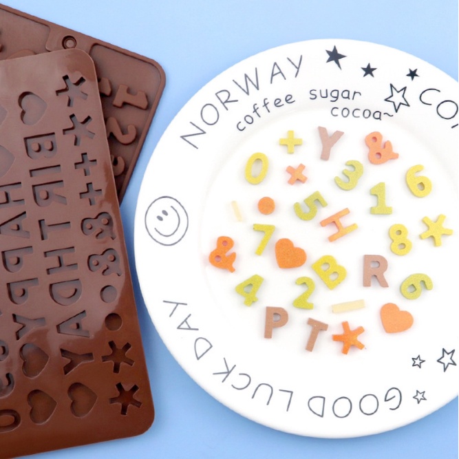 矽膠模具 矽膠模 食品級矽膠模 生日快樂字母巧克力模 翻糖模片 蛋糕模 巧克力模具 冰塊模 巧克力模 模具 烘焙工具