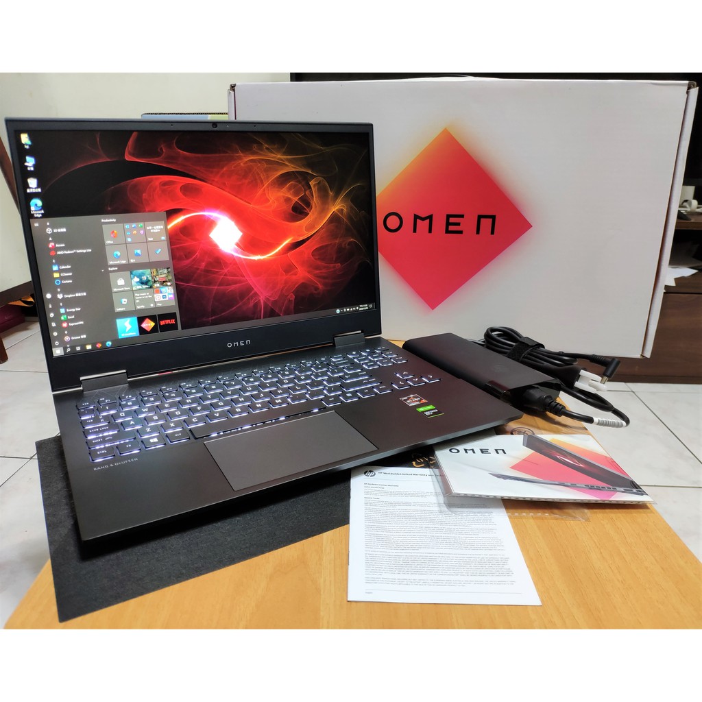 HP Omen 15-en0029nr Ryzen7/16G/512G/1660Ti 144Hz 背光鍵盤 AMD香香機