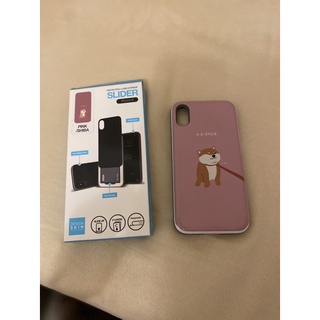 韓國品牌Design skin保護殼 iPhone X/XS滑蓋插卡