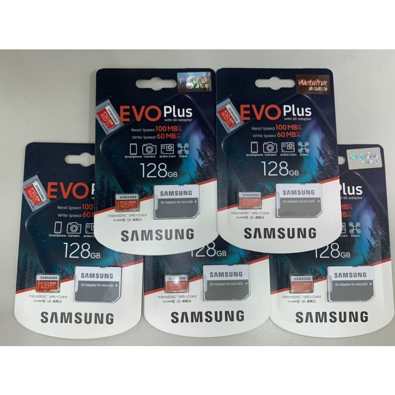 SAMSUNG 三星 EVO Plus micro SDXC 128G U3 記憶卡 4K SD卡