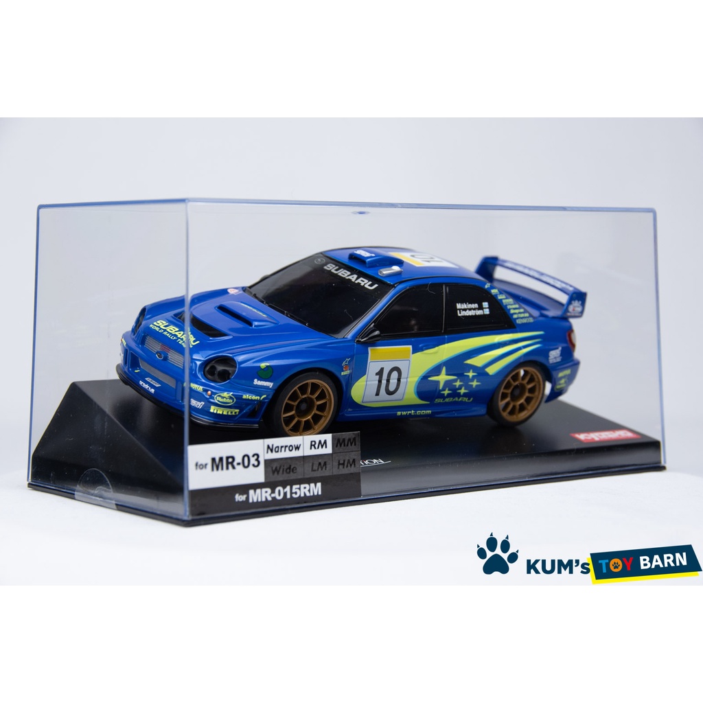 Kyosho MINI-Z車殻 SUBARU IMPREZA WRC 2002 MZP143WR Blue FINE H