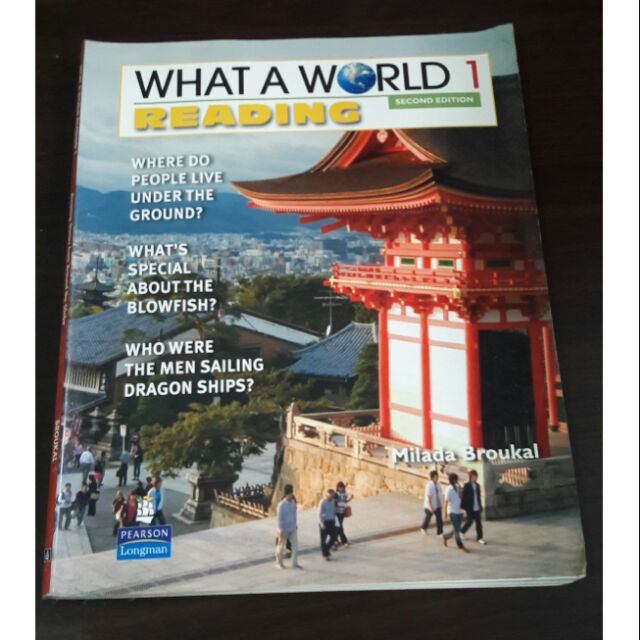 WHAT A WORLD 1 READING(文藻用書，二手)