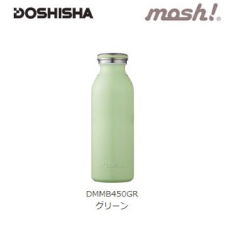 日本mosh! 牛奶系保溫保冷瓶450ml 全新 薄荷綠