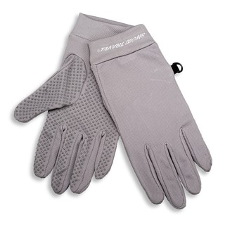 SNOWTRAVEL雪之旅 抗UV止滑休閒手套(冰涼降溫科技材質) (灰色)