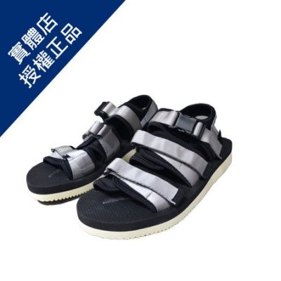 SUICOKE OG-052V GGA-V GREY19 灰色 耐磨 平底 涼鞋