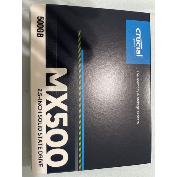 美光 Micron MX500 500GB 500G 固態硬碟 全新未拆封