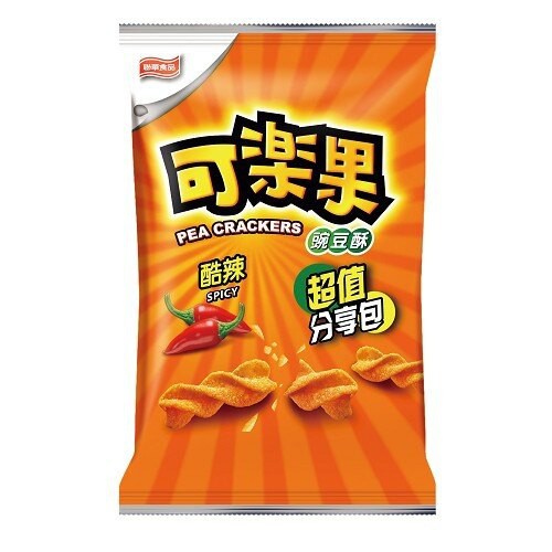 聯華 可樂果 豌豆酥-酷辣 188g【康鄰超市】