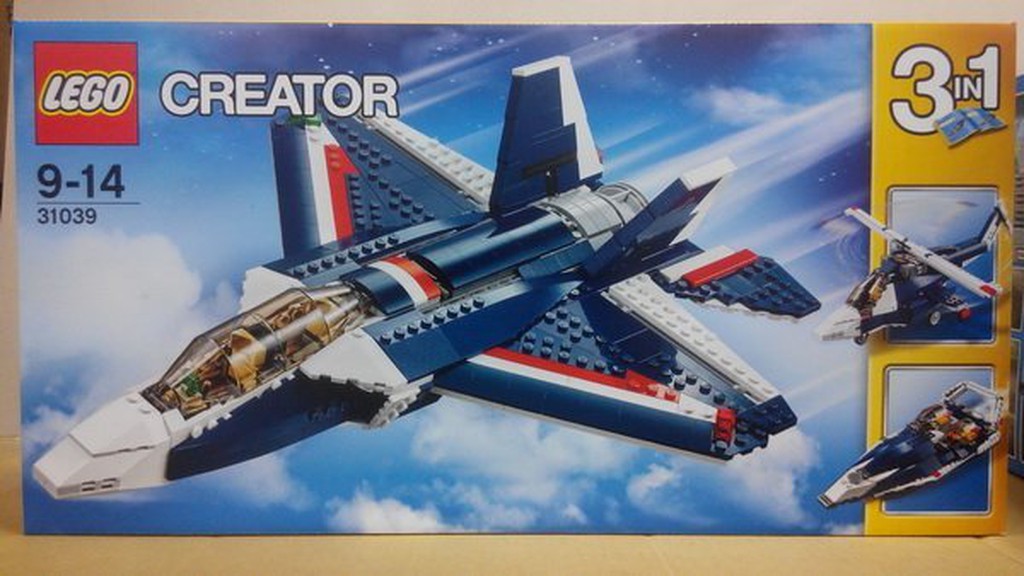 樂高 LEGO CREATOR系列~ 31039 藍色動力噴射機