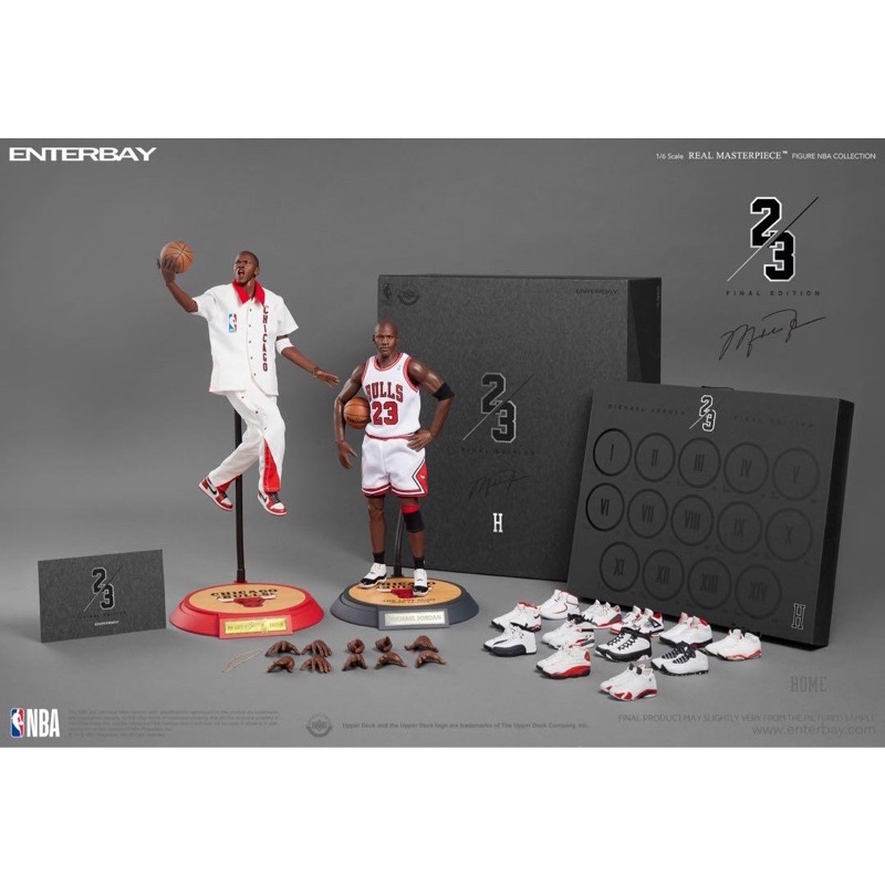 全新現貨-ENTERBAY-1/6 Michael Jordan  主場終極版