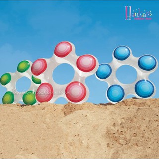 ☆[Hankaro]☆ 夏日戲水圓角星星兒童充氣泳圈浮圈 適合3-6歲尺寸 (批發另洽)