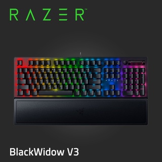 Razer BlackWidow V3 黑寡婦 V3 機械電競鍵盤 (綠軸/黃軸/中文)
