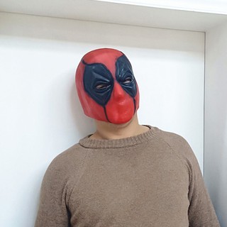 膠款死侍頭套 漫威電影/Deadpool/死侍頭套/cosplay/萬聖節/搪膠頭套/派對/角色扮演 現貨U139