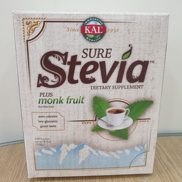 KAL Stevia 甜菊葉糖粉 獨立包裝 羅漢果添加 生酮/低醣/低碳