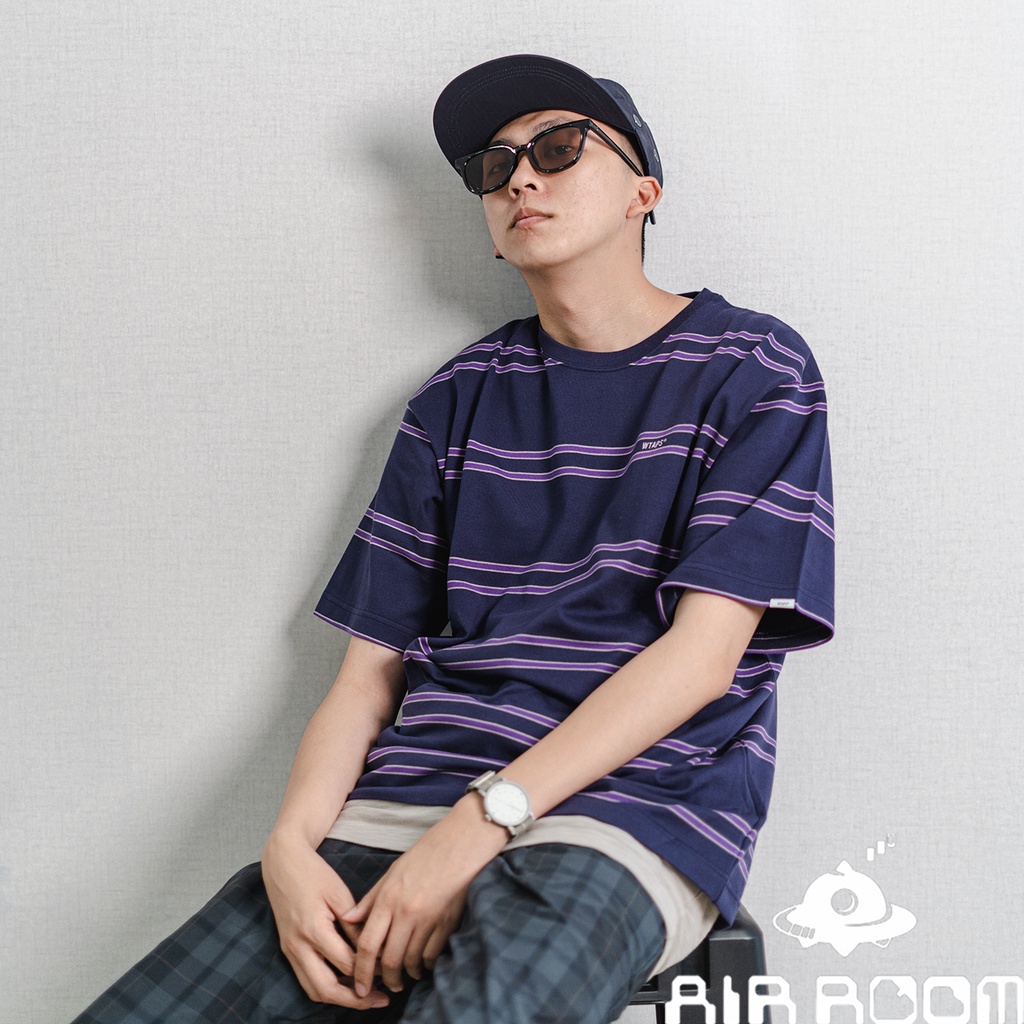☆AirRoom☆【現貨】2021SS WTAPS JAM 02 / SS / COTTON 條紋 短TEE 熱門款