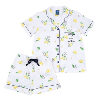 🇯🇵日本帶回 Disney store 迪士尼商店 小熊維尼 Winnie 短袖睡衣 睡褲 居家服 兩件式花樣花漾 正版
