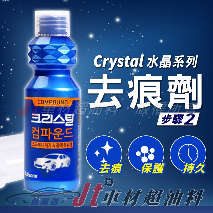 Jt車材 台南店 - 勁牛王 Bullsone 水晶去痕劑 升級版 步驟2 韓國原裝進口