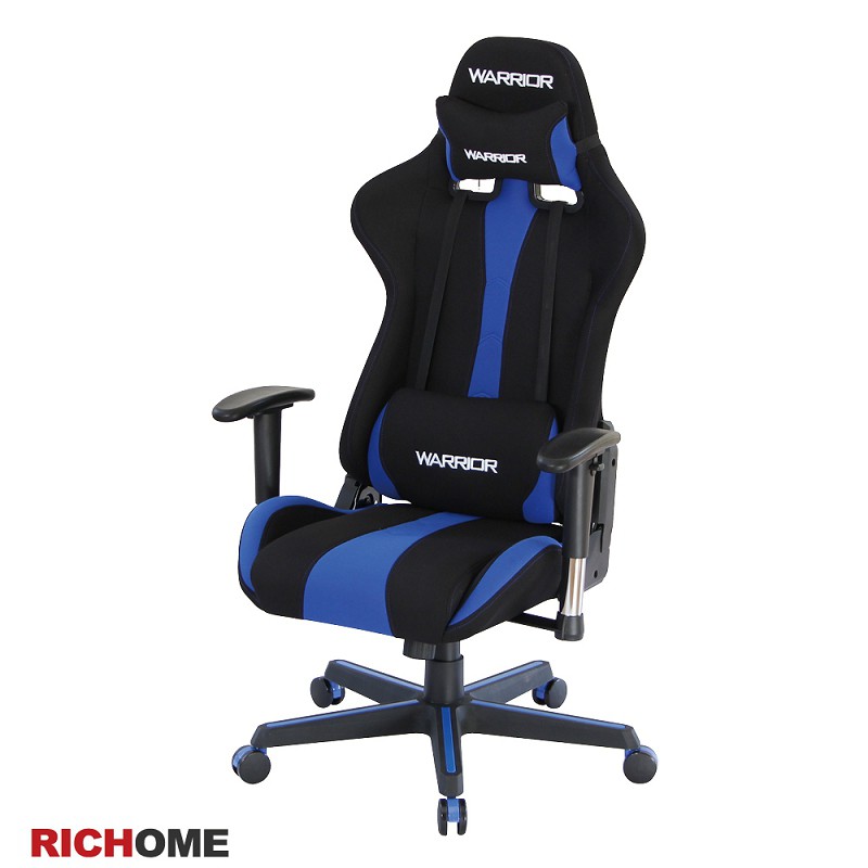 RICHOME     T1電競辦公椅(可拆卸頸枕)-2色 電腦椅  辦公椅  電競椅  賽車椅