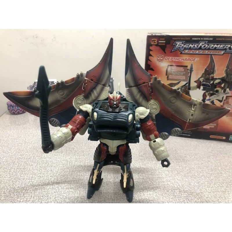 變形金剛 TRANSFORERS/BEAST WARS/野獸戰爭/百變金剛 魔鬼魚