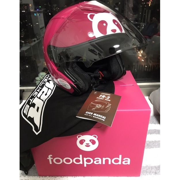 全新《Foodpanda》熊貓安全帽M（新款M2R二代）