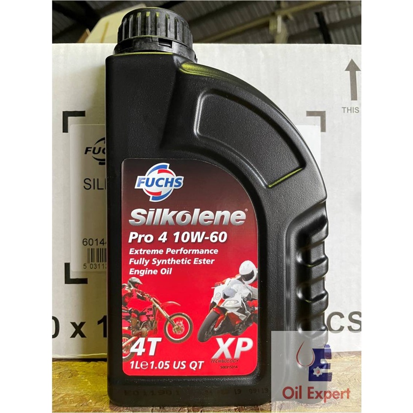 《 油品家 》FUCHS Silkolene 4T XP 10w60 全合成機油(含稅附發票)