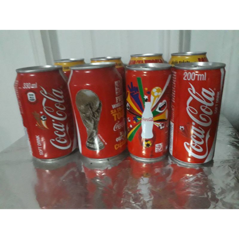 YUMO家 南非世界盃 中間2款 可口可樂空罐